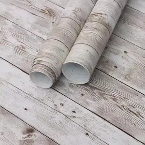 Wood Grain Pattern Wallpaper, Textured Wall Paper, Waterproof Self-adhesive Wallpaper, Peel And Stick Wallpaper Designs for Walls, Furniture & Home Decoration