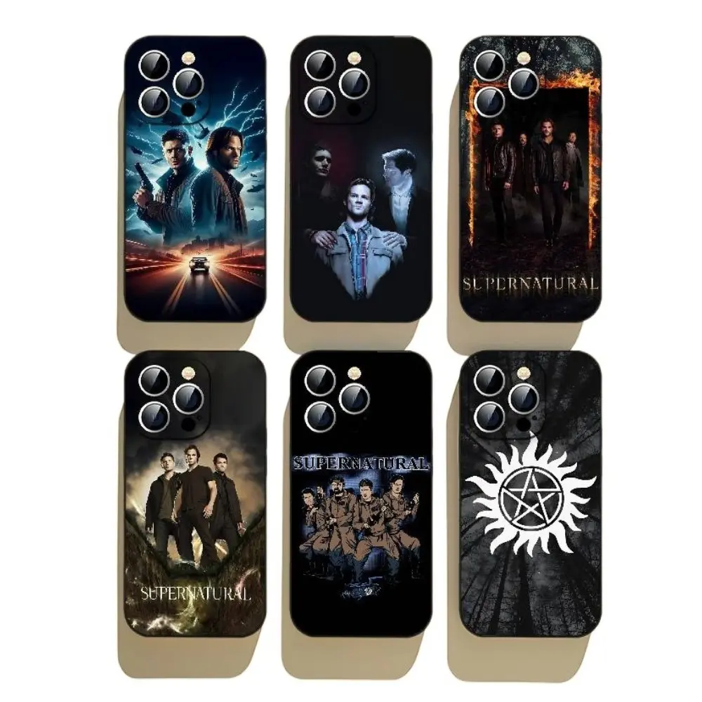 cool Tv Show S-Supernatural Durable Phone Case Compatible with iPhone 17/16/15/14/13/12/11/Pro/ProMax/Plus/17Air/Xsmax, for Samsung S25/S24/S23/S22/Plus/Ultra/Fe/S25 Edge. Anti Fall Soft TPU Back Cover, Shockproof Cover, Uv Printed, Gift for Christmas
