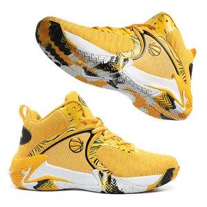 Men's High Top red design BasketballShoes- Stylish, breathable, durable men sports shoes suitable for leisure and outdoor activities.with non-slip.wear- resistant design. mesh upper and fabric lining. suitable for alIl seasons everyday use