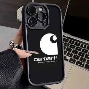 Logo Cool C-CarharttS Phone Case for IPhone 17 Pro Max 15 Pro 14 Plus 13 12 11 XR XS Max X 16 Plus Soft TPU Back Cover
