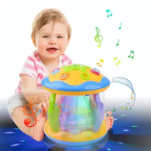 Vanmor Baby Musical Toys with Light Up for Toddlers 1 2 3 years,Talking Rotating Ocean toys for accompanying baby , Gifts Toys for kid