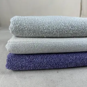 Double-Sided Gray French Terry Fabric by the Yard | 15 Oz/340 GSM – Reversible Knit for Hoodies, Sweatshirts, Towels, Loungewear & More