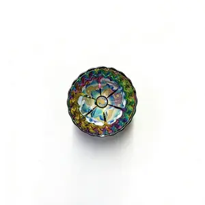 Iridescent Great Wall Jianzhan with Rainbow Glaze | Auspicious Artisan Vessel,Chinese culture,High-temperature firing,Handcrafted ceramic cup,Wine Glass,  Kung Fu Cup - Enamel Pattern Artware