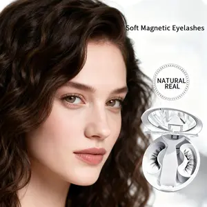 Mosty Soft Magnetic Eyelashes All-in-One Box – Reusable, Glue-Free, Waterproof, Lightweight, Natural Look, Long-Lasting False Lashes | Perfect TikTokShop Black Friday & Christmas Gift #SummerWins #DealsForYouDays