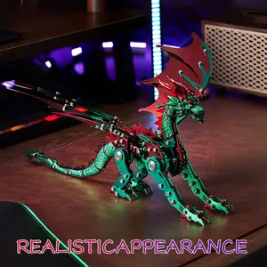 3D Puzzles for Adults.Stainless SteelPteranodon Metal Puzzle Kit -3D Puzzles forKids.Metal Puzzles /BuildingBlocks,Jigsaw Puzzles for Family Game,complex DIY assembly, birthday gift for men