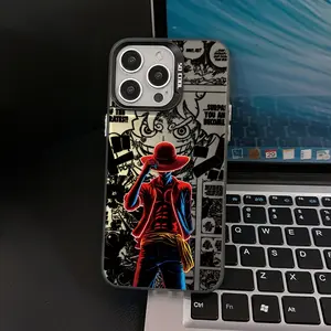 Anime-themed Straw Hat Boy phone case,  Features a drop-resistant matte back cover.compatible with iPhone 17 16 15 14 13 12 11 PRO MAX PLUS,AIR and iPhone XR XS MAX 7 8Plus 16E SE.Perfect holiday gift for friends and family iphone 14