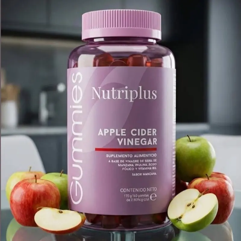 Apple Cider Gummies Nutriplus Farmasi, 60 Gummies