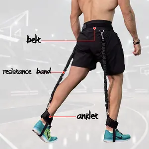 Bounce Training Rope, Leg Muscle Strength Exercise Equipment, Basketball Standing Long Jump, Explosive Strength Exercise, Resistance Rope