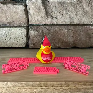 DuckDuckJeep' Best Duck Holder for Jeep JK Dash Car Organizer Automotive Accessory for DuckDuckJeep'er