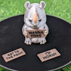 Rhino Animals with Attitude