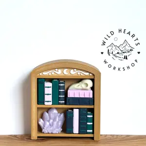 Mini Bookcase Clicker Fidget