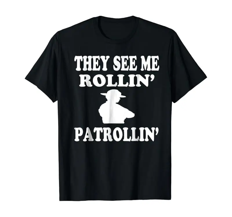 State Trooper Policeman T Shirt Patrolman Gift Tee