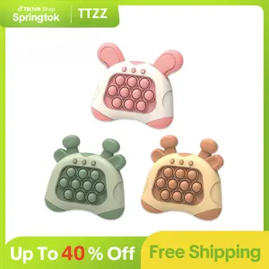 TTZZ Fast Push Game - Quick Speed Fidget Toy for Kids 3-12 Years with Light-Up Feature & Stress Relief Fun