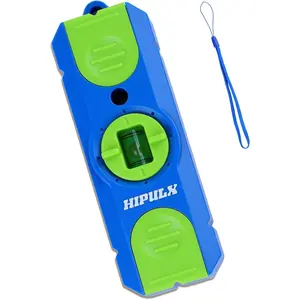Magnetic Stud Finder with 360° Level - Professional Grade Wall Scanner with Extra-Strong Magnet for Wood Studs Detection, Battery-Free Design with Built-in Bubble Level