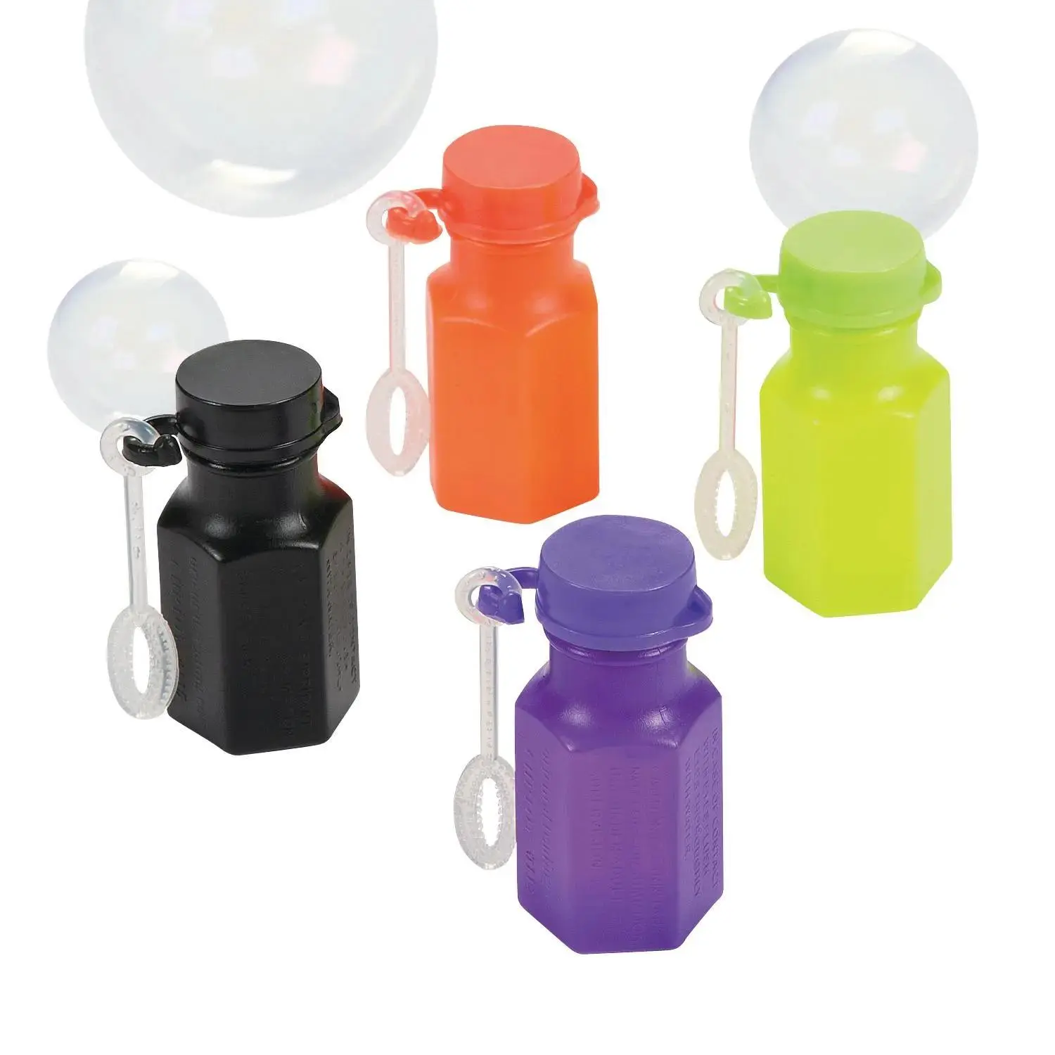 Bulk 48 Pc. Mini Halloween Bubble Bottles
