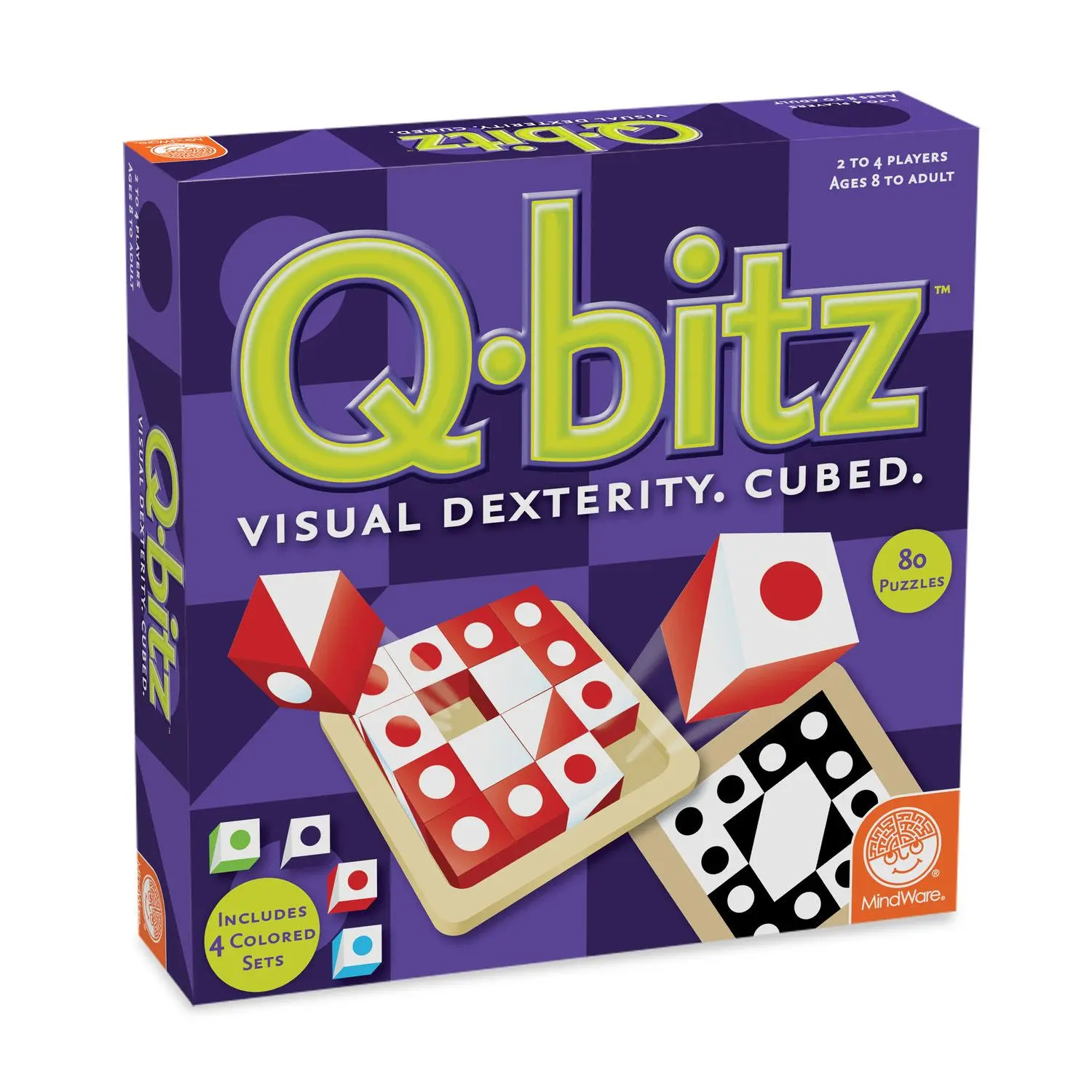 MindWare Q-bitz — Visual Dexterity Puzzle Game for Ages 8 to Adults