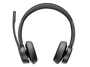 Poly Voyager 4320-M Microsoft Teams Certified Headset with charge stand