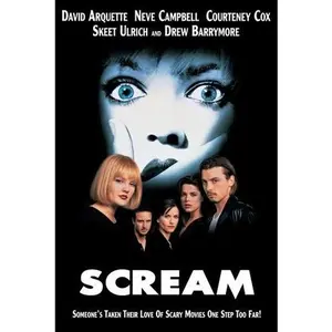 [ SALE UP TO 51% ] [ NO FRAME ] Scream movie poster print (b) Wes Craven, Horror