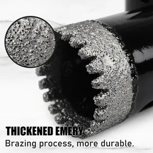 M14 20-100 mm 1 Diamond Drill Serrated For Granite Marble Stone Hole Saw Ceramic Tile Diamond Drill