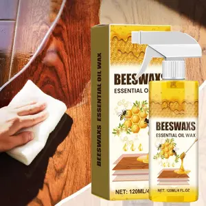 1pcs Beeswax Wood Polish Spray,Beeswax Essential Oil Wax,Scratcherase Beeswaxs Wood Floor Spray,Bees Wax Furniture Polish And Cleaner,For Floors And Furniture