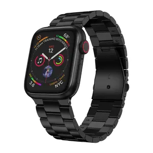 WorryFree Gadgets Apple Watch 45mm Stainless Steel Metal Band