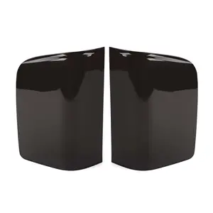 Automotive Laser-Cut Smoked Black Tail Light Cover Set , Rear Lamp Trim for Chevy Silverado 2007-2013, ABS Material, UV-Resistant, DIY-Install Car Accessory