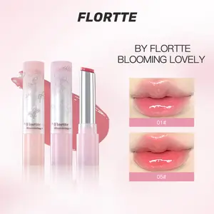Flortte Love Yourself Non-Stick Lip Gloss Lipstick Makeup - Intense Shine & Vibrant Color - Perfect for Any Look - Glossy & Non-Sticky - Cosmetic