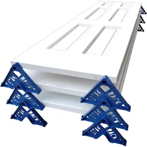 Stak Rack| 6 in 1 Painter's Accessory Tool| Stacking Design| Paint Interior or Exterior Doors, Trim & Kitchen Cabinet Doors| for Contractors & Homeowners (12)