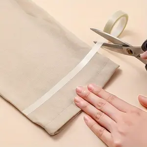 Double Sided Tape for Clothes, Hemming Tape for Pants, No Sewing Ironing Hem Tape for Curtains Jeans Clothing Fabric Arts