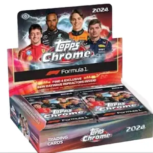 (1) Pack of 2024 Topps Chrome Formula 1 from a Racing Qualifying Lap Box (Hobby Lite)