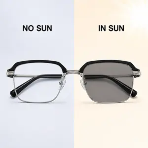 [Summer Vibes] Auto-Adjusting HD Reading Glasses for Men and Women, Non-Prescription Readers with Anti Blue Light UV Protection, Comfortable Universal Fit Eyeglasses for Work Travel Daily Wear