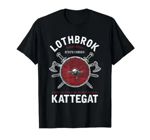 Ragnar Lothbrok of Kattegat T-Shirt Menswear Top