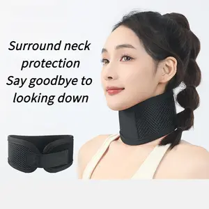 Soft Foam Neck Brace Universal Cervical Collar, Adjustable Support Brace for Sleeping - Relieves Pain and Spine Pressure, Neck Collar After Whiplash or Injury