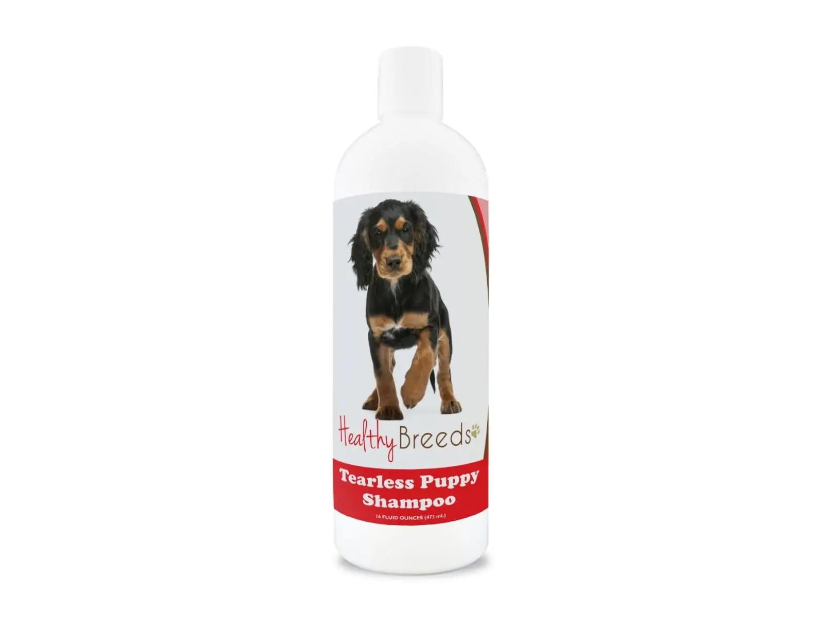 Healthy Breeds Cocker Spaniel Tearless Puppy Dog Shampoo - Liquid, 1.4 lbs, 4 Weeks+, Puppy Safe, Gentle Proteins, Conditioning Formula, Lanolin, Soft Coat, Coat Shine
