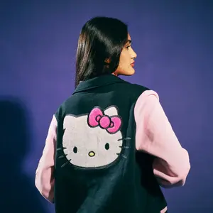 Hello Kitty Rainbow Varsity Jacket