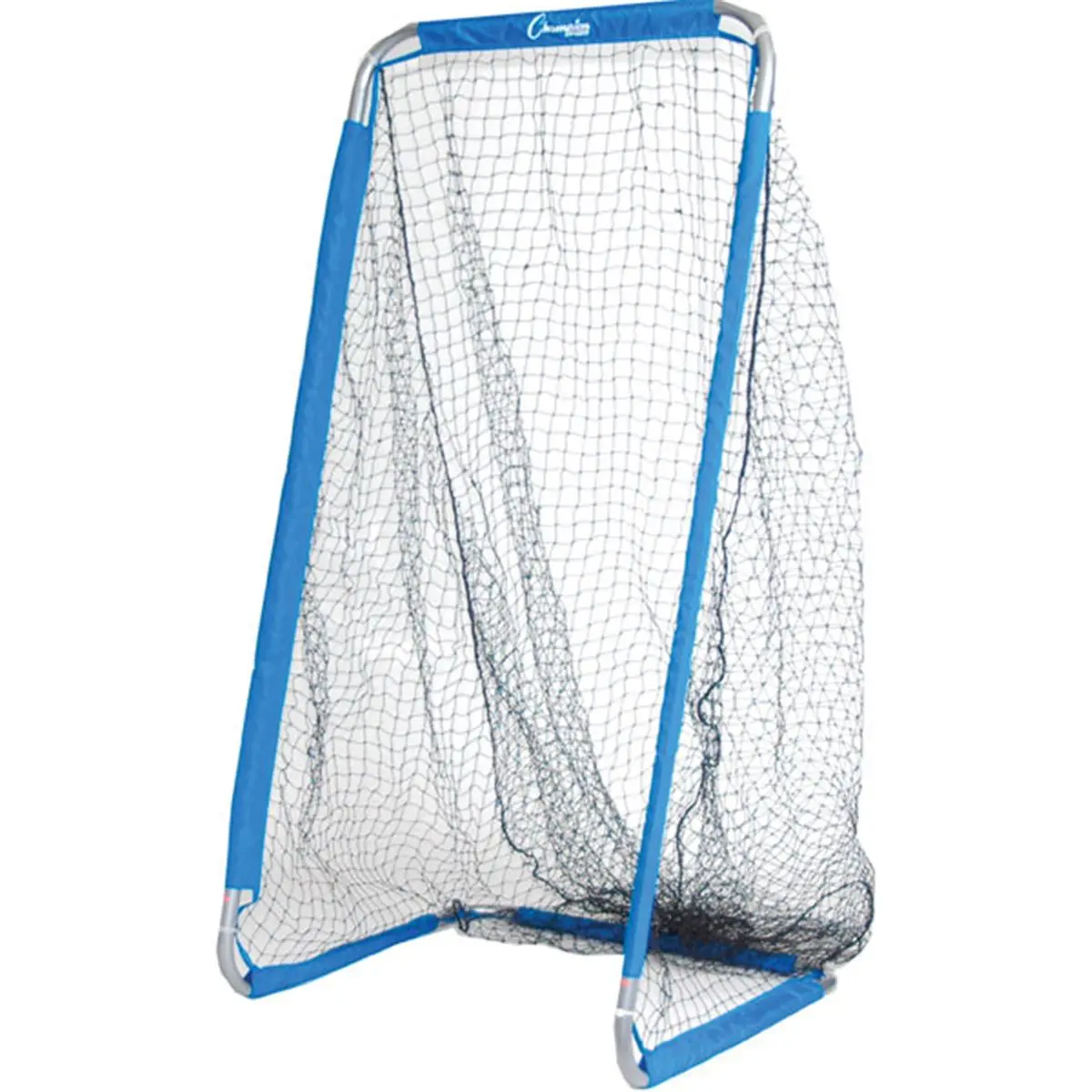 212 MAIN Football Kicking Screen - Blue & White, Sturdy Steel Frame Football Equipment with Deep Pocket for Training (FKPRO Model)