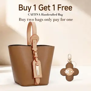 Buy one get one free, handerafted bag，Buy two bags only pay for one，CN6098 new fashionable printed bucket bag 2026 luxurious fashionable shoulder bag # simple daily necessities