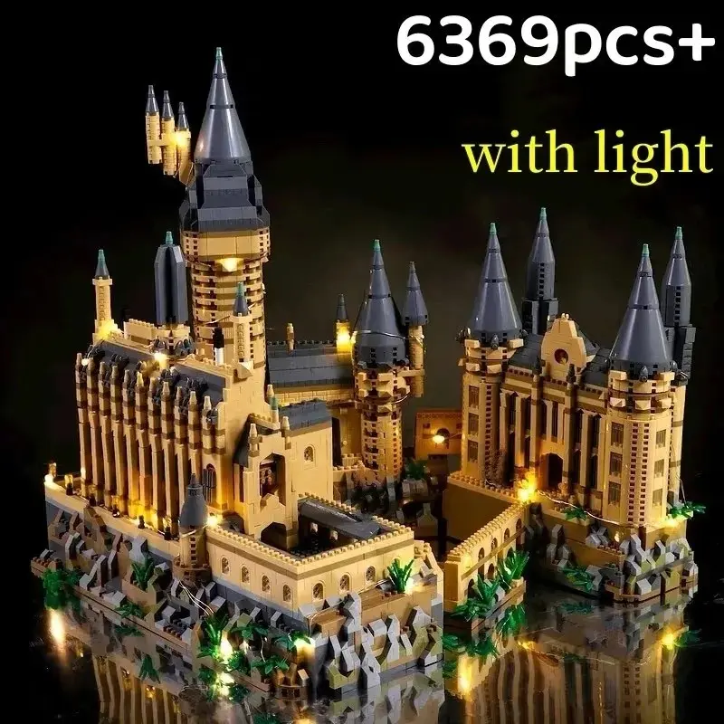2700+pcs Wizardry Castle Micro Size Blocks Sets Gothic Building DIY Bricks Model for Kids Adults Christmas Gifts Room Ornaments