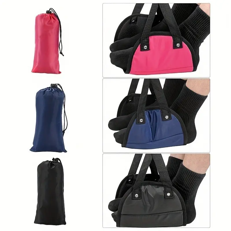 1pc，Comfortable Travel Hammock Office Hammock with Aircraft High Speed Rail Portable Travel Rest Hammock Cozy Hammock