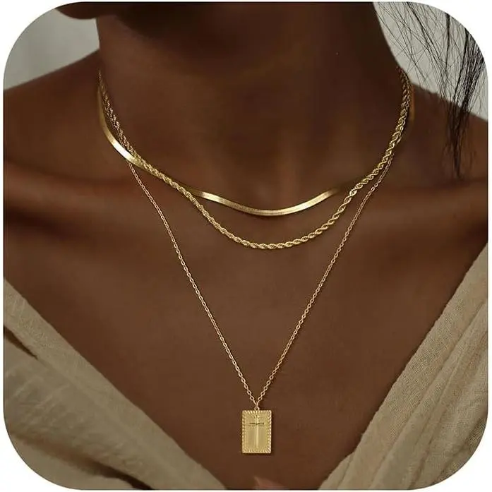 Gold Necklace 17