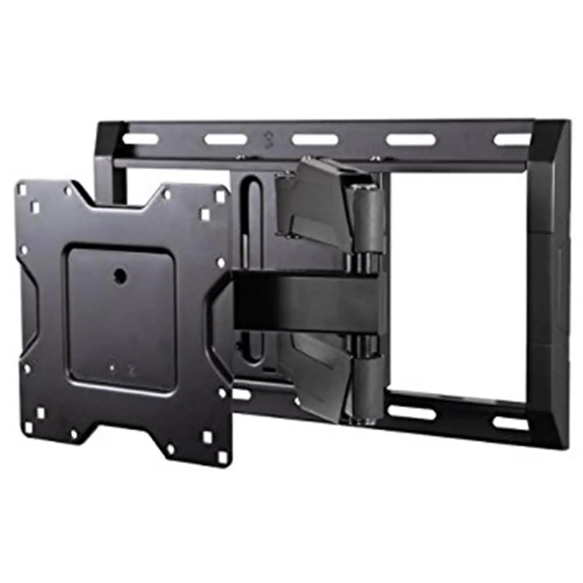 212 MAIN Sturdy Cantilever Steel Laptop Rack - Ultra Heavy Duty Racks with Cord Guide, 14x5.5x7 in, Black