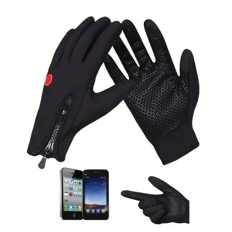 Men's & Women's Thermal Windproof Touch Screen Keep Warm Sports Gloves