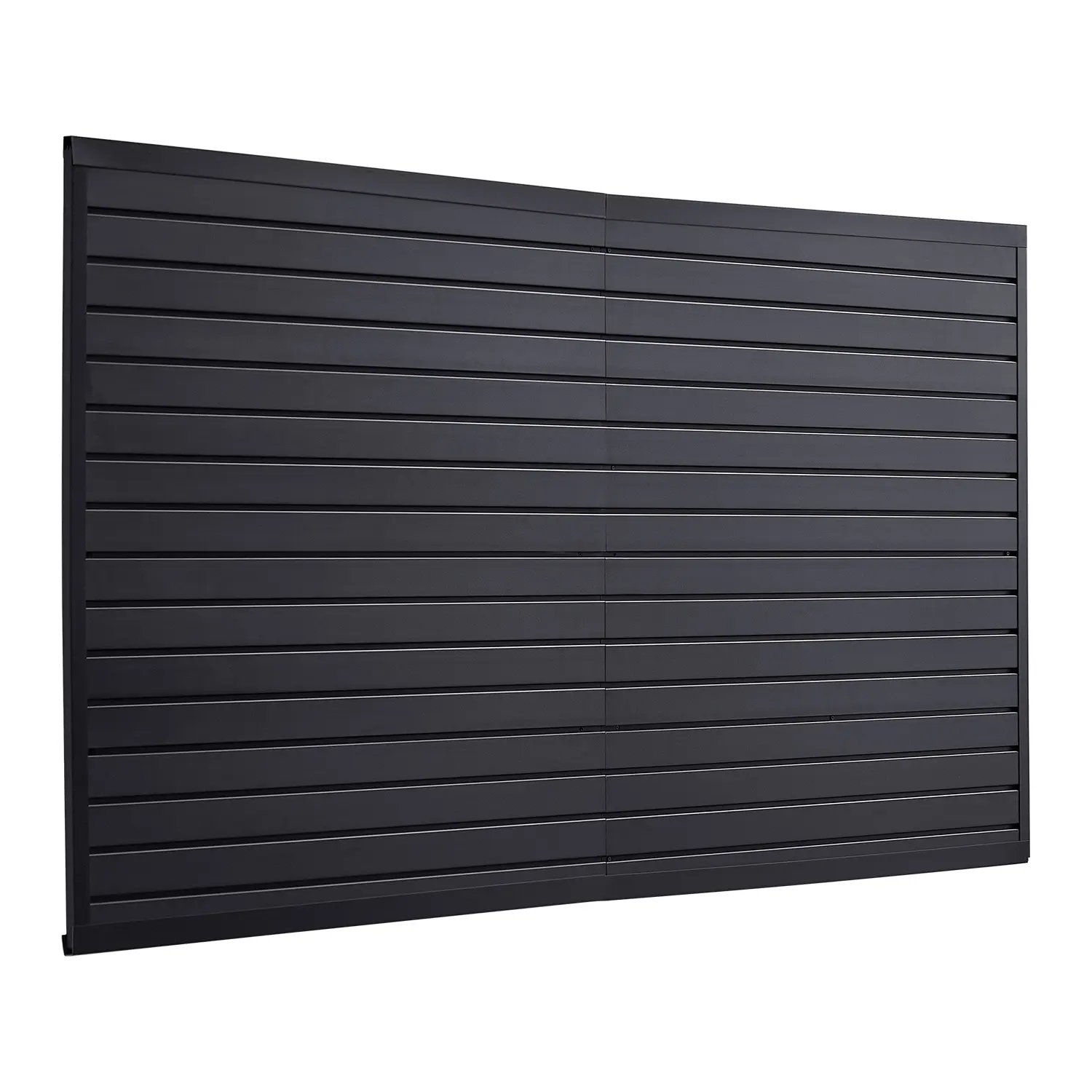 【DealsForYouDays】VEVOR PVC Garage Slat Wall Paneling, 8x4 ft Modular Fireproof Slatwall with Coupling Structure, Easy-Install Adjustable DIY-Cut Panel for Home, Workshop Interior Storage & Display