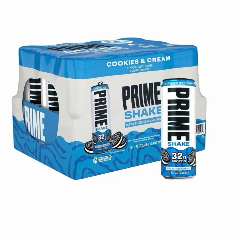 Prime 32g Protein Ultra-Filtered Milk Shake, Cookies and Cream, 11 fl. oz., 12 pk.