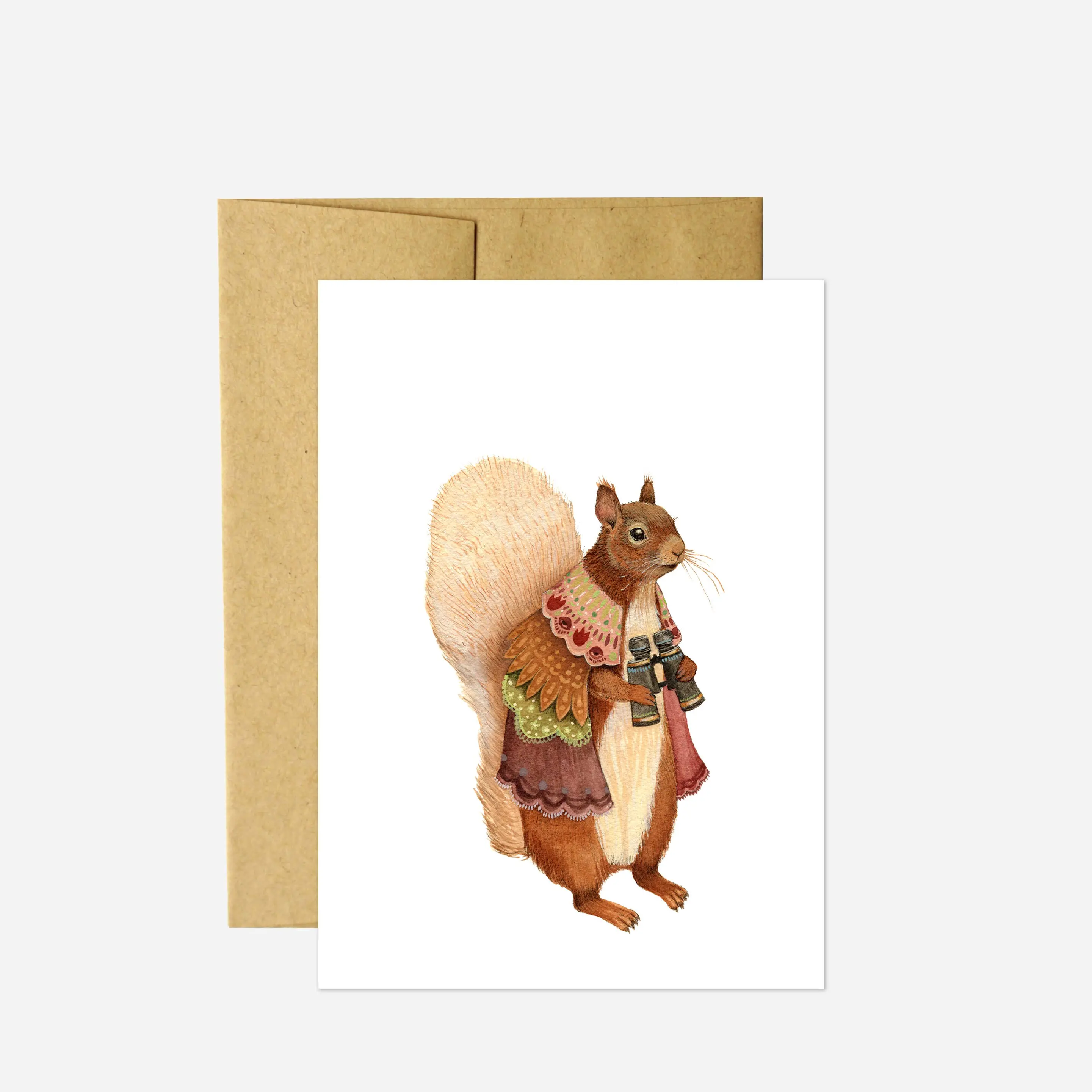 {Polanshek of the Hills} Scott's Binoculars Card