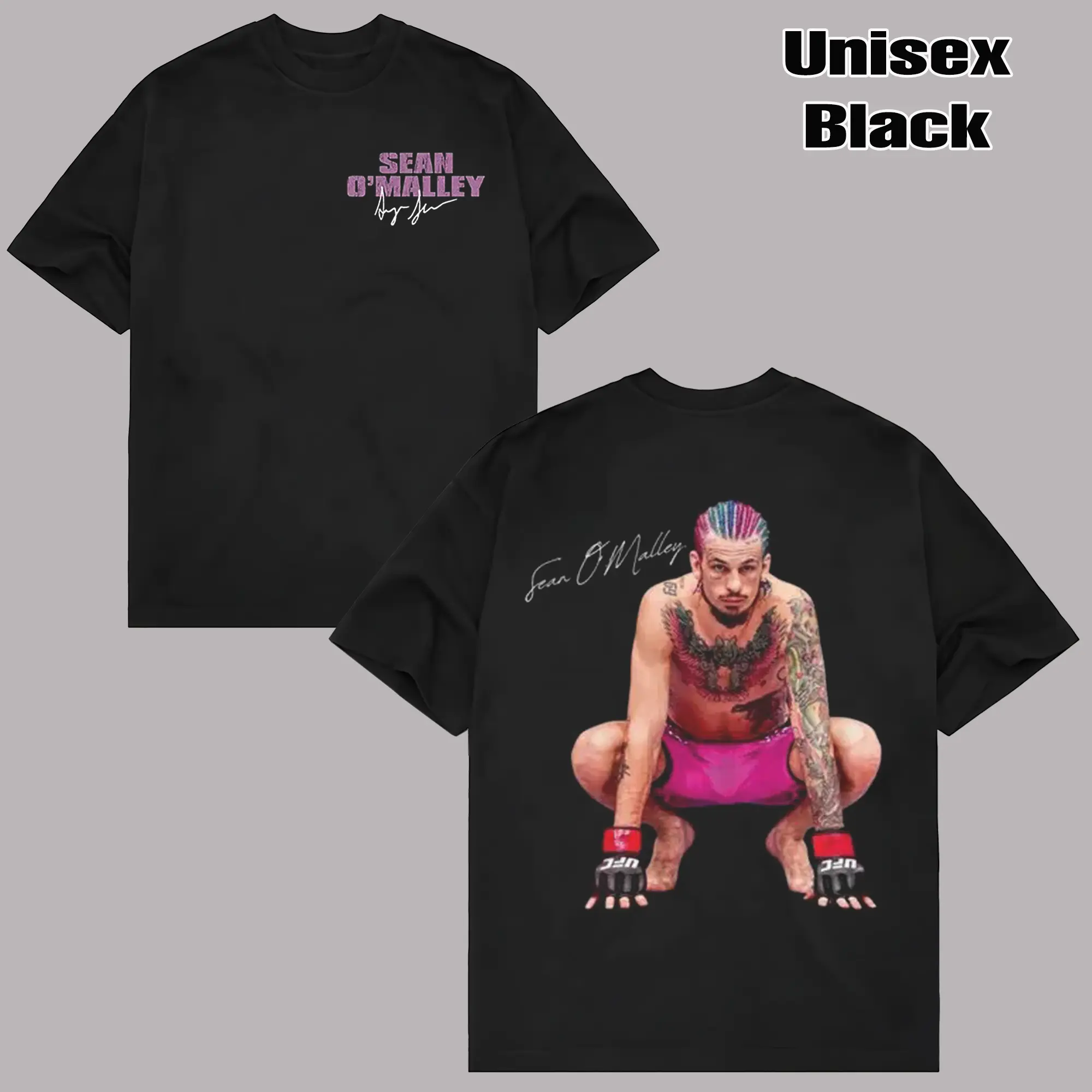 Retro Sean O'Malley T-Shirt, The Notorious UFC Graphic Tee, UFC MMA Shirt, Gift for Fighters, Sports Apparel, Summer Outfits, Gift For Him Her