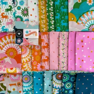 Carousel 23 piece half yard bundle | by Melody Miller | Ruby Star Society | Keychain included