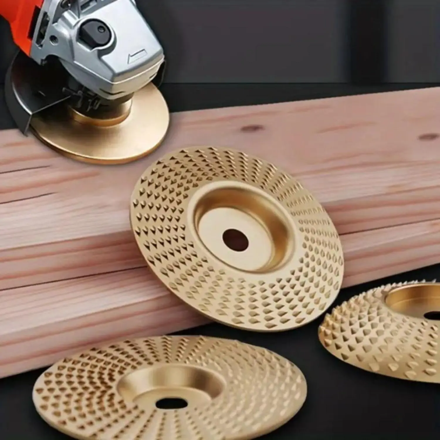 3pcs Wood Sanding and Grinding Discs Set | Angle Grinders, Polishing Discs, Wood Tools | Suitable for Polishing Wood Carvings and Grinding Tools, Car Repair Tool