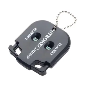 Manual Golf Score Counter With Chain, Two-digit Mini Golf Score Counter, Golf Shot Counter, Golf Accessory, Golf Equipment