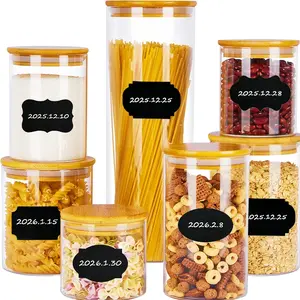 Waterproof Self-Adhesive Labels, Durable Reusable Multi-Purpose Tags for Kitchen Food Storage, Spice Cheese Jewelry Display, Adhesive Stickers